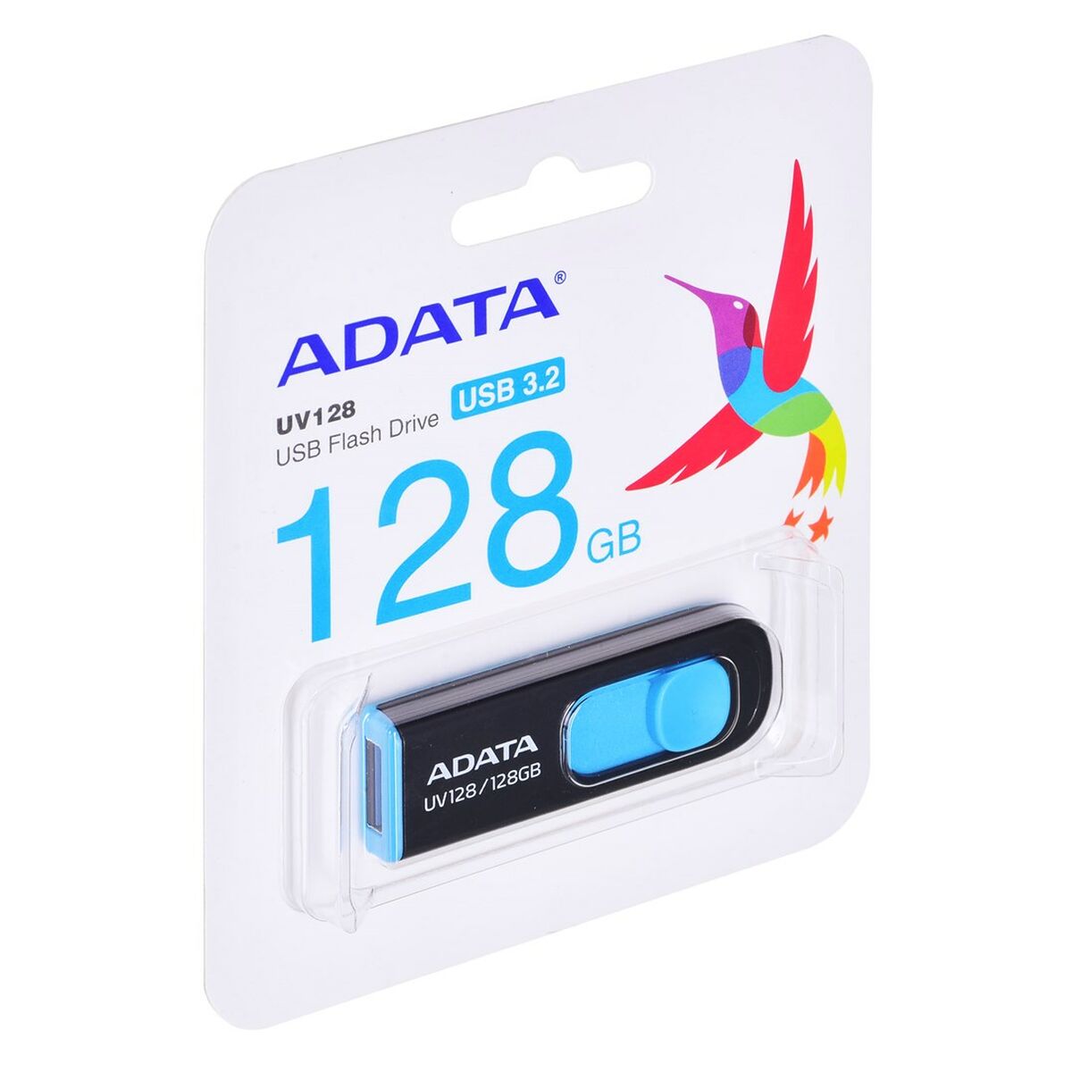 USB-stik Adata DashDrive UV128 Sort 128 GB